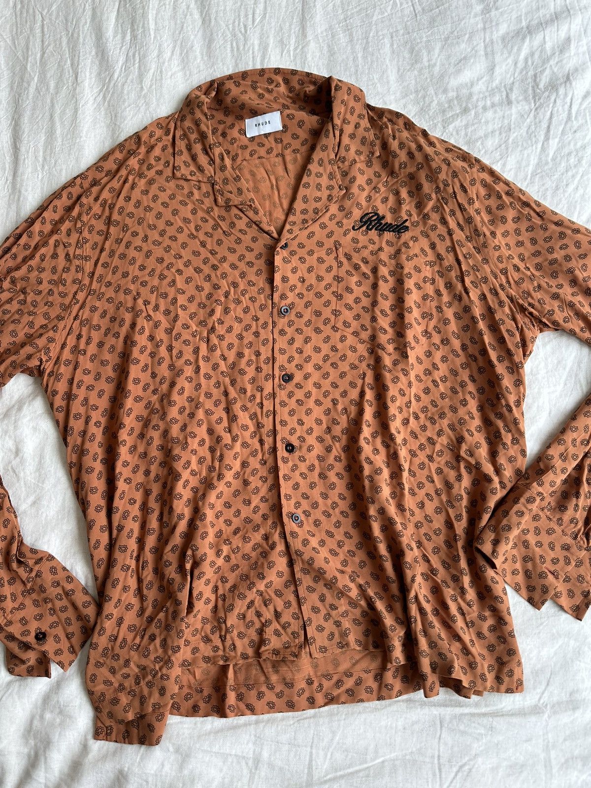 Rhude Rhude Western Button Down Shirt Size US XL / EU 56 / 4 - 1 Thumbnail