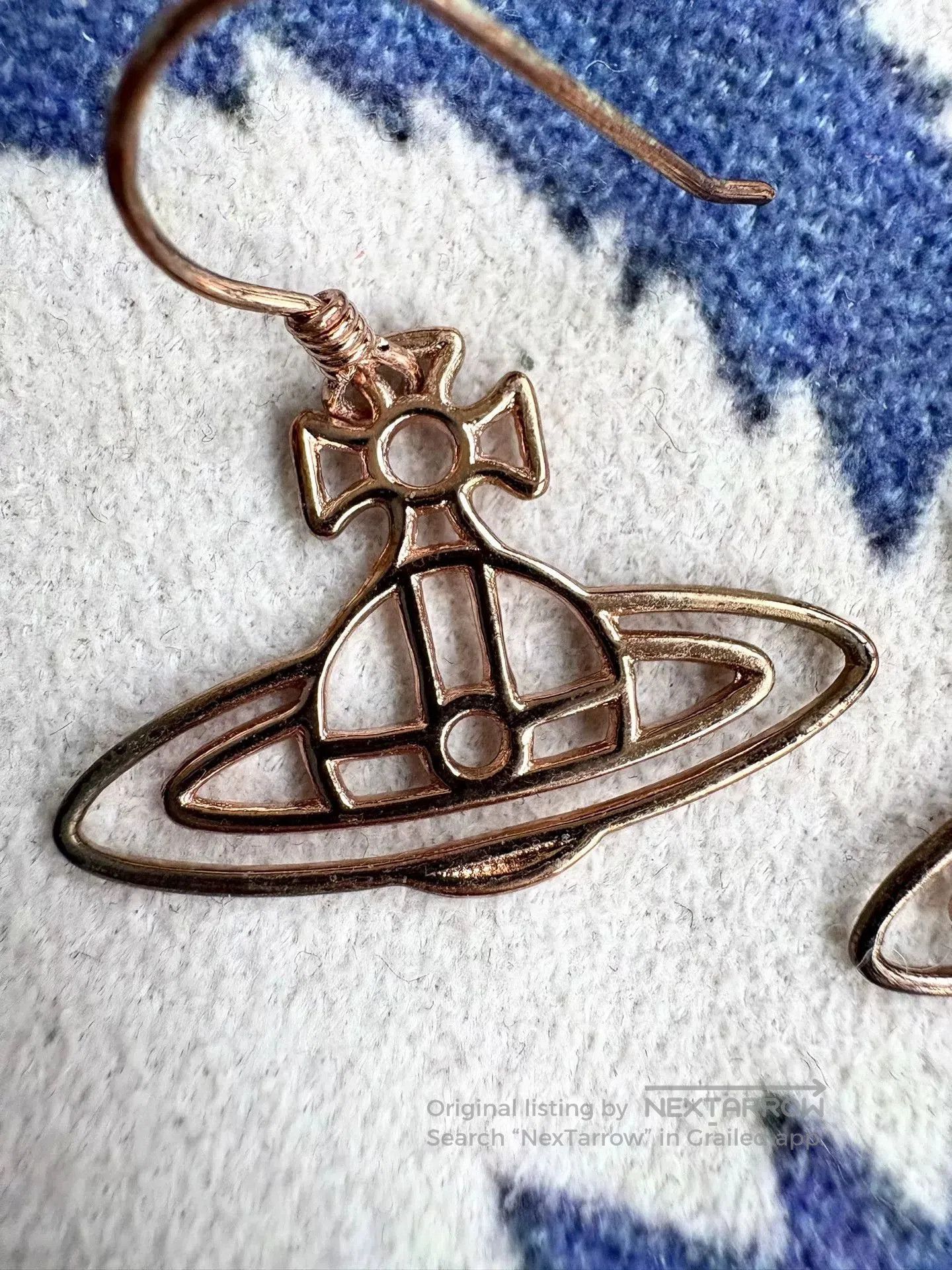 Vivienne Westwood vivienne westwood gold saturn earrings. Size ONE SIZE - 5 Thumbnail