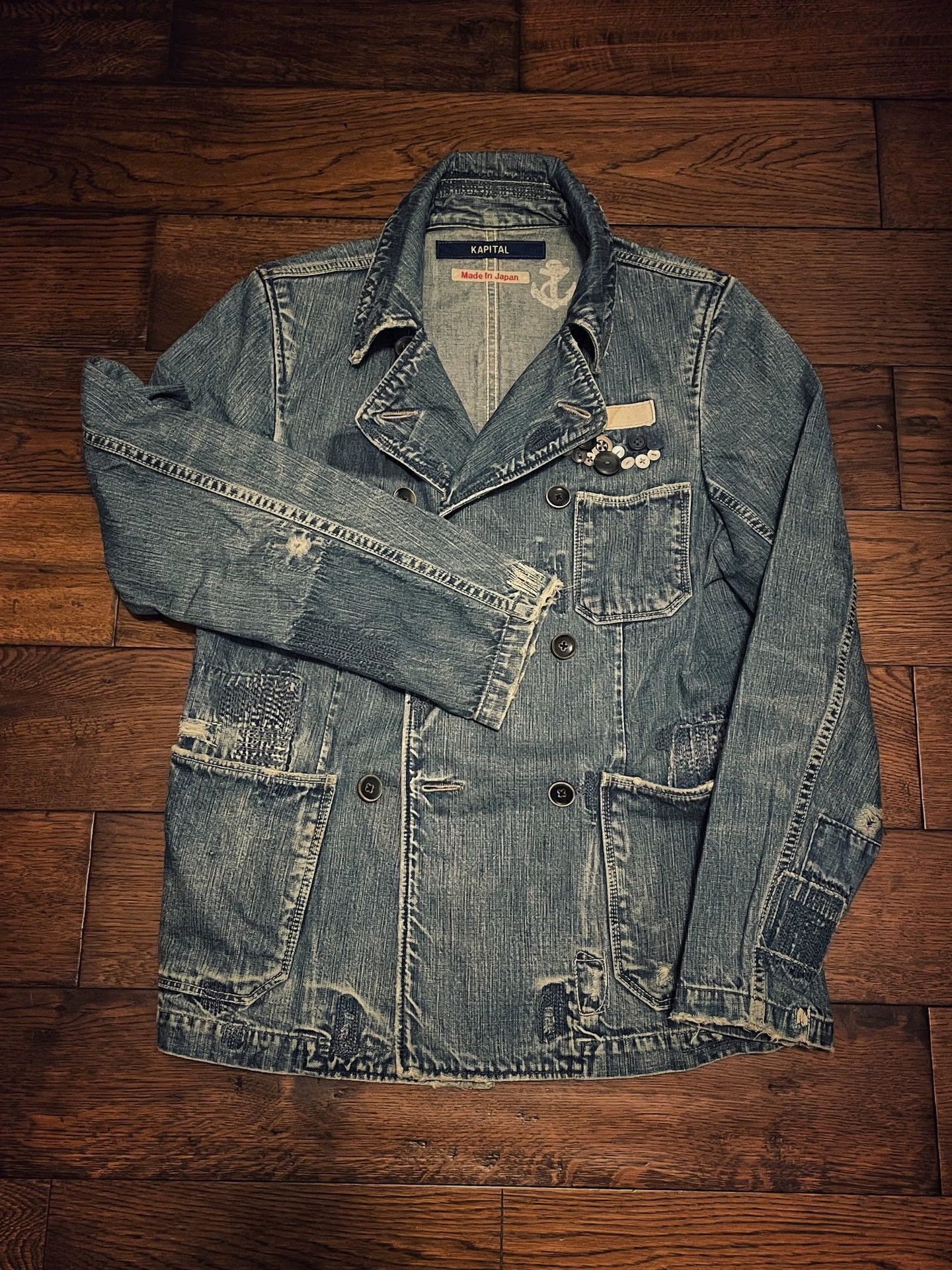 Kapital Kapital Double-Breasted Jacket - -DMC Size US XS / EU 42 / 0 - 1 Thumbnail