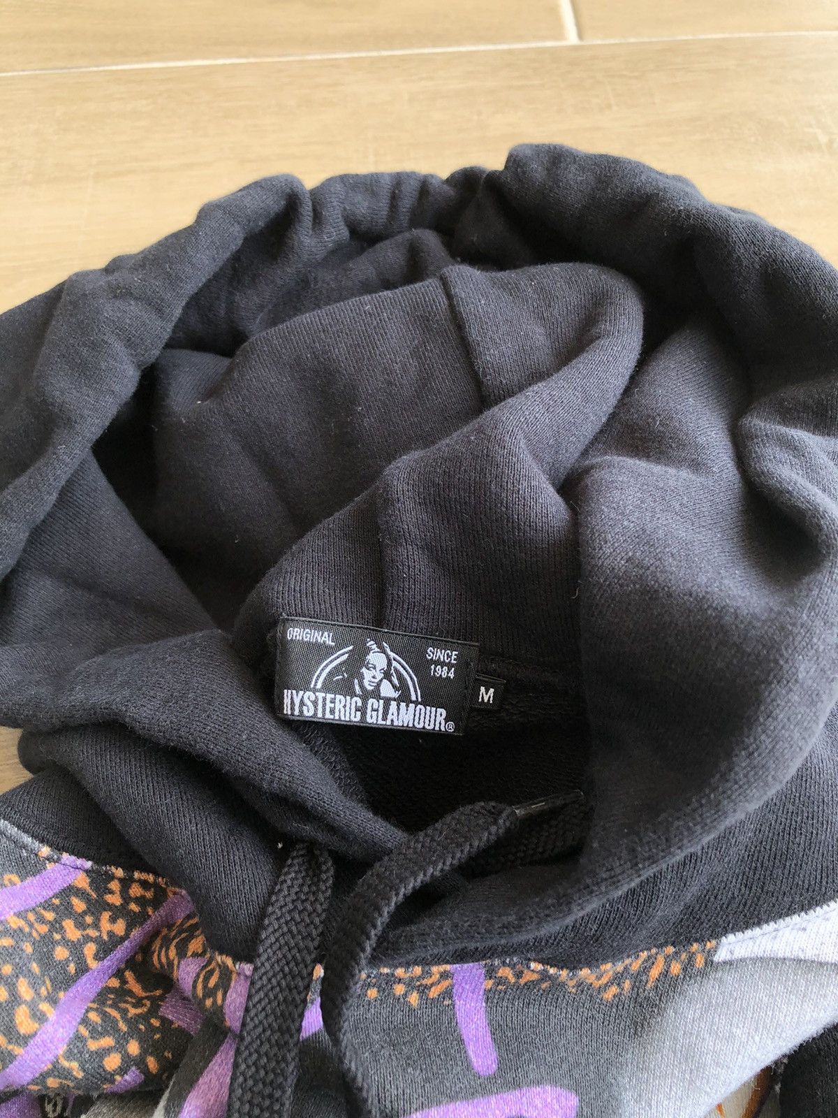 Hysteric Glamour Hysteric Glamour Aop His Girl Biker Hoodie Size US M / EU 48-50 / 2 - 16 Thumbnail