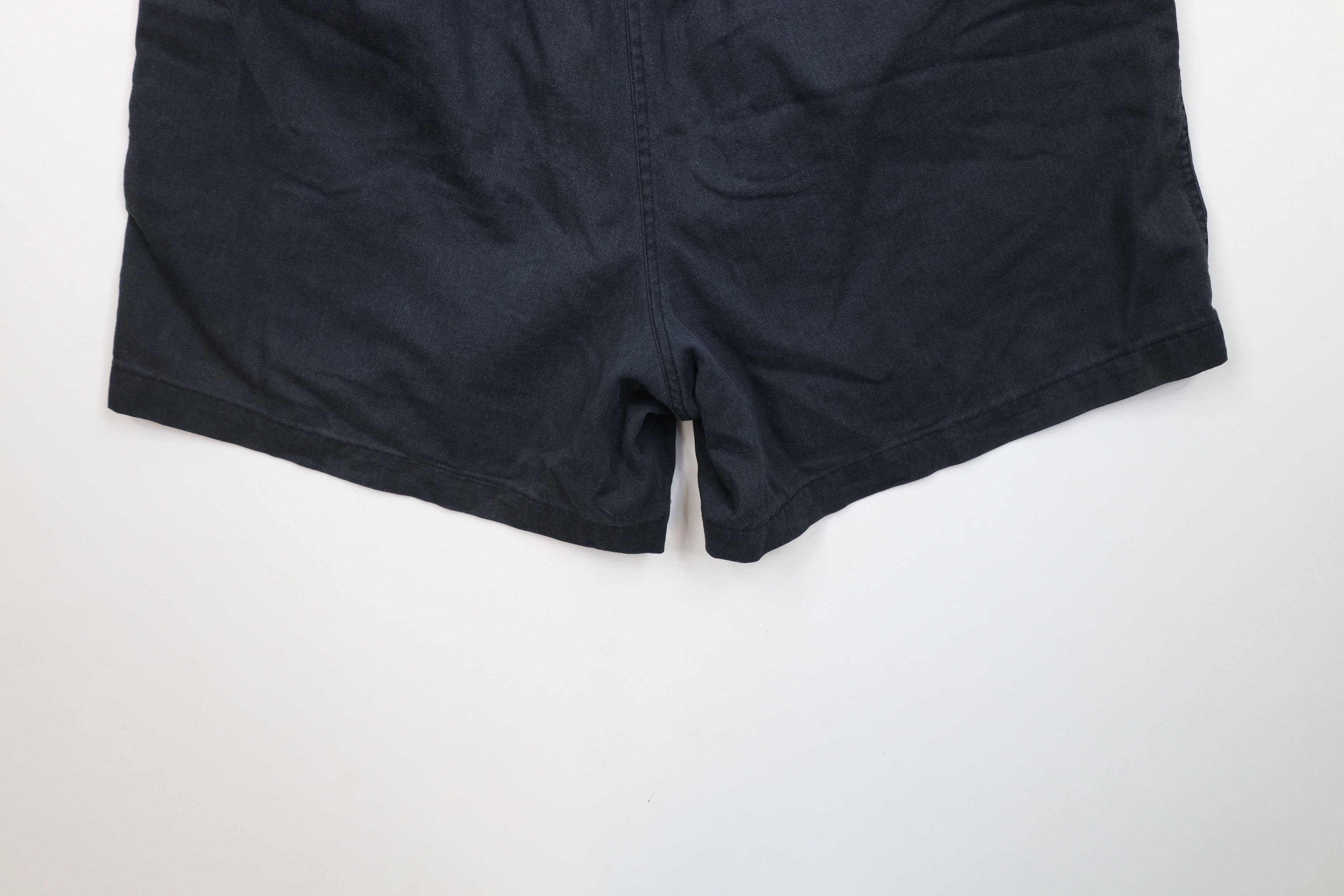 Lands' End × Vintage Vintage 90s Lands End Above Knee Cotton Shorts Black USA Size US 36 / EU 52 - 11 Thumbnail