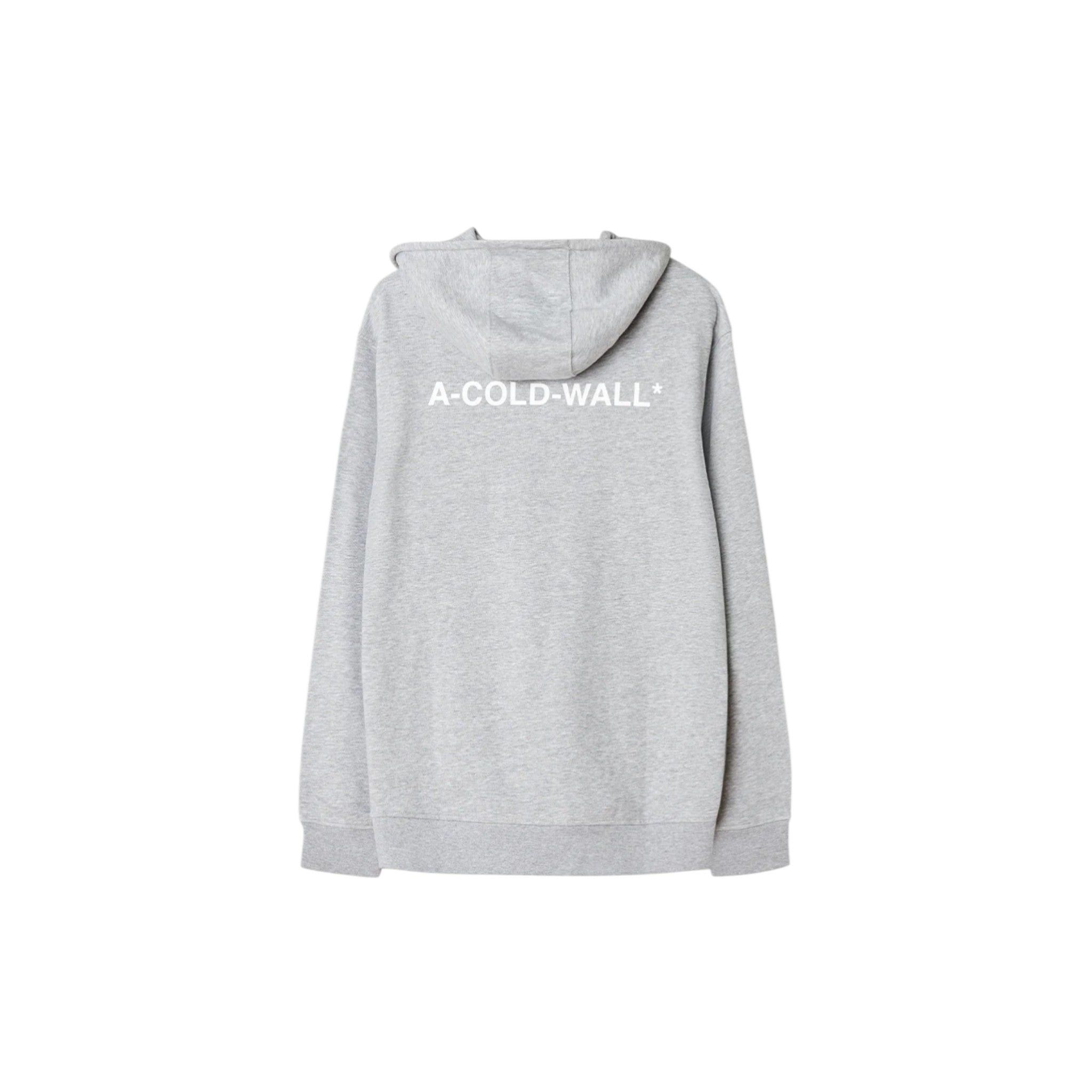 A-COLD-WALL* A-COLD-WALL Balmore Logo Hoodie Grey Marl Size US XL / EU 56 / 4 - 2 Thumbnail