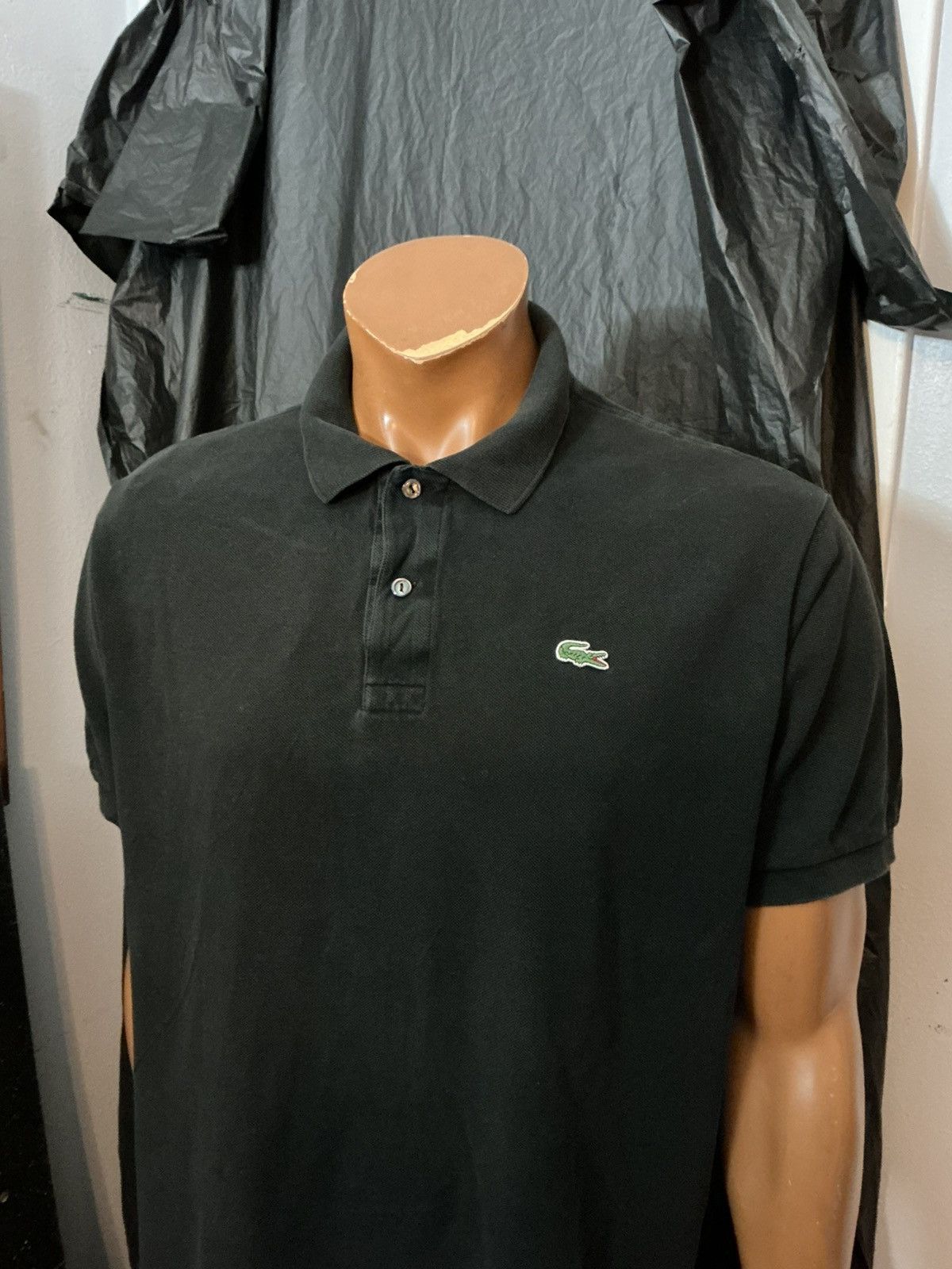Lacoste Lacoste Crocodile Logo Black S/S Classic Fit Polo Shirt Size US L / EU 52-54 / 3 - 9 Thumbnail