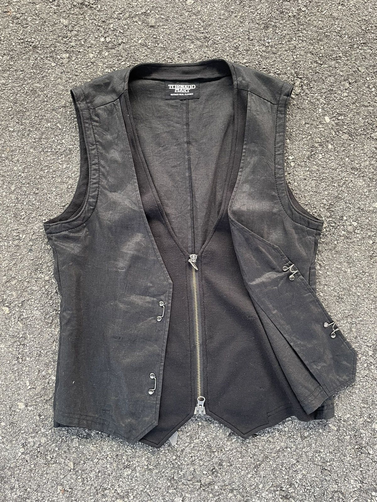 Tornado Mart Lightly Waxed Layered Vest