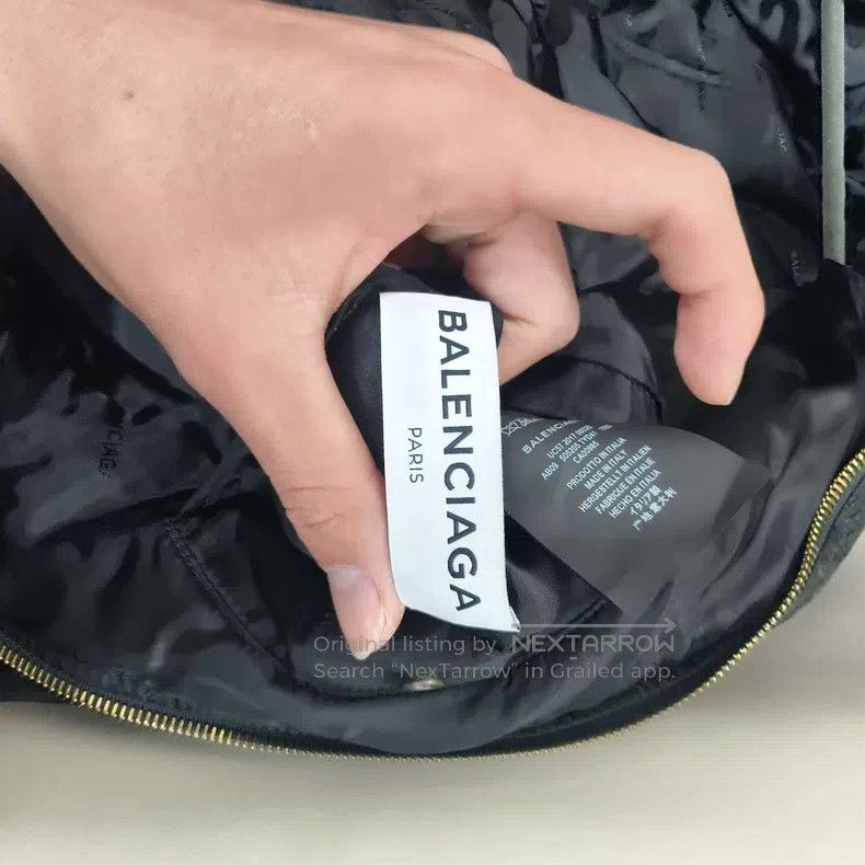 Balenciaga Balenciaga Black Quilted Jacket Size XS / US 0-2 / IT 36-38 - 3 Thumbnail