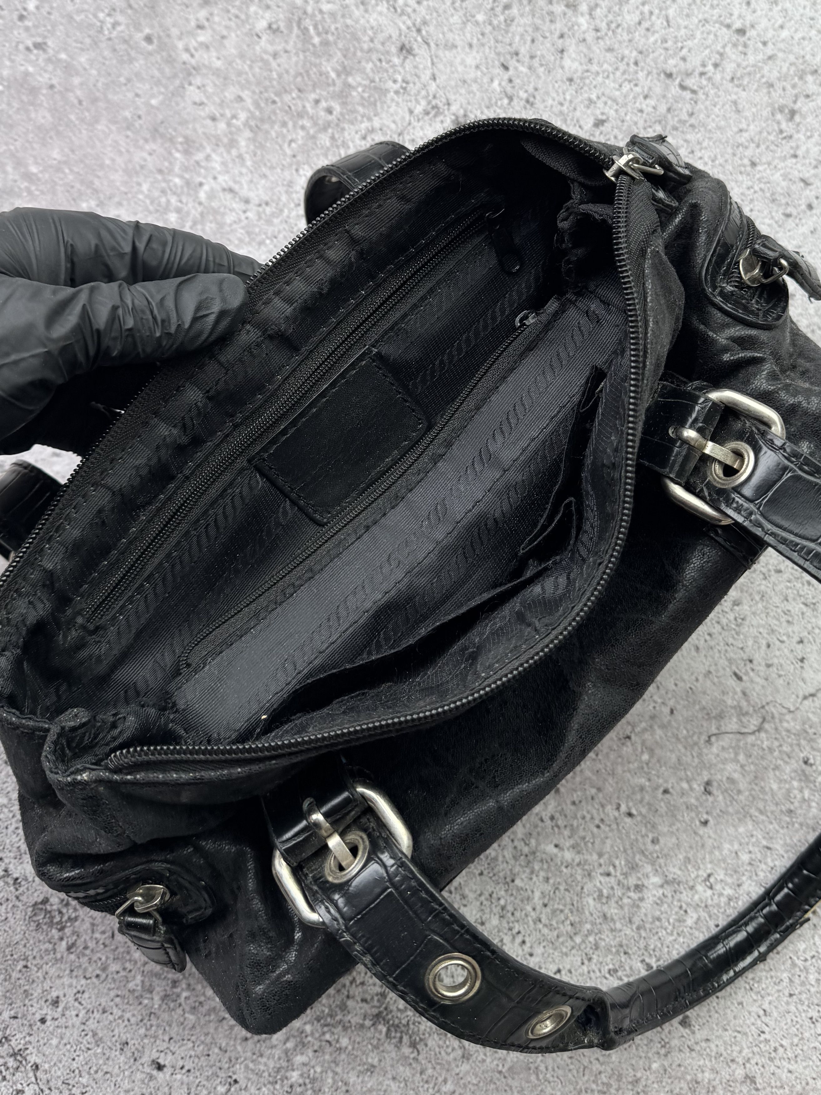 Vintage Vintage Handle Bag C515(V218) Size ONE SIZE - 18 Thumbnail
