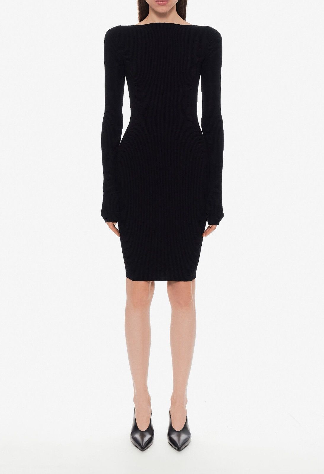 Rick Owens Rick Owens AI Black Dress Size XS / US 0-2 / IT 36-38 - 2 Thumbnail