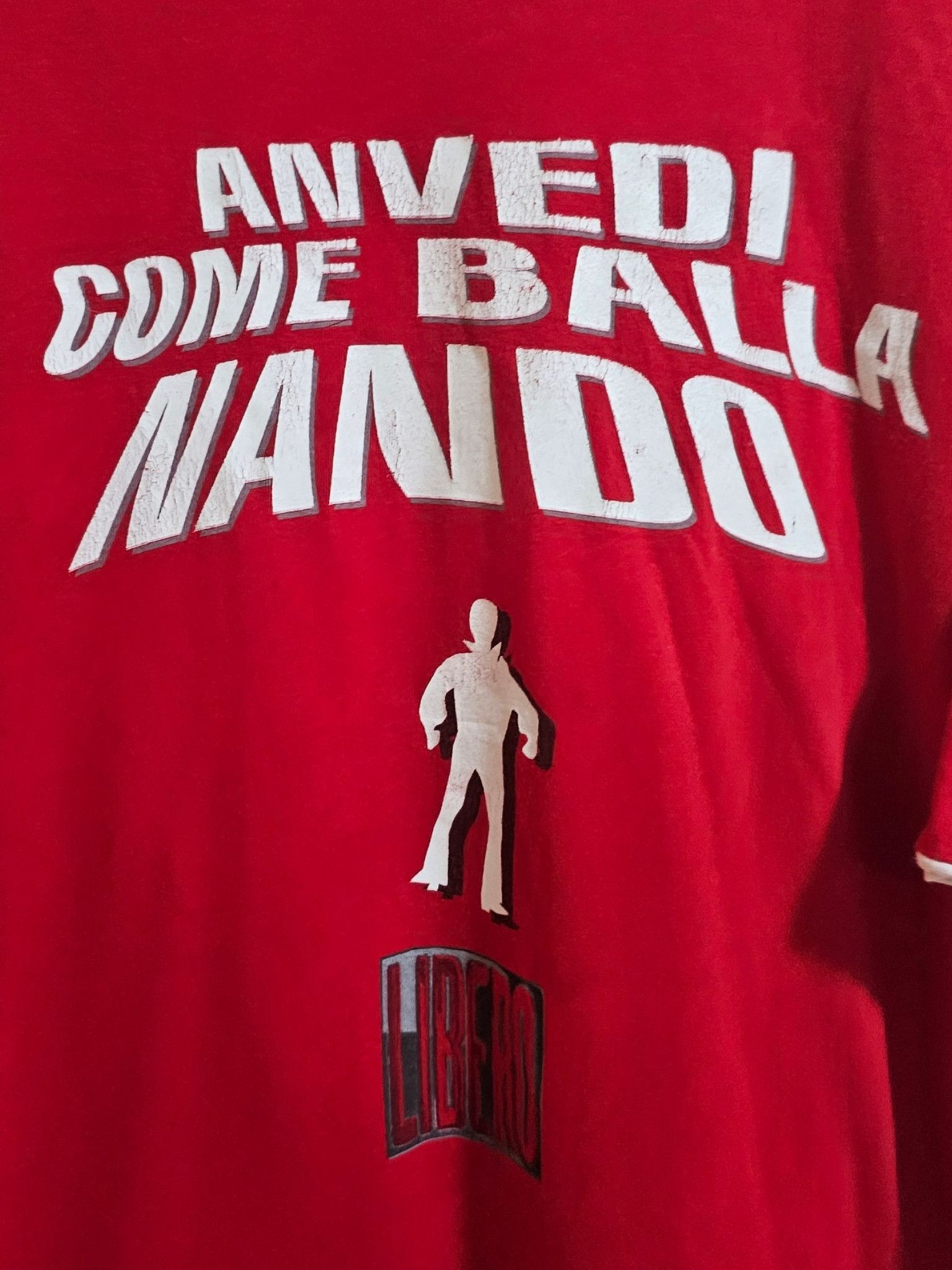 Vintage Anvedi Come Balla Nando Libero Rai Tee Size US XL / EU 56 / 4 - 2 Thumbnail