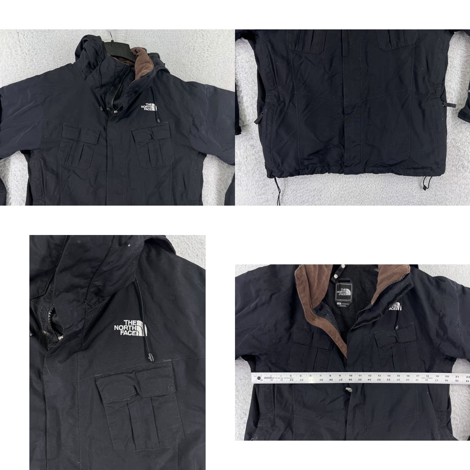 The North Face The North Face Jacket Womens Large Black Windbreaker HyVent Rain Nylon Size L / US 10 / IT 46 - 8 Thumbnail