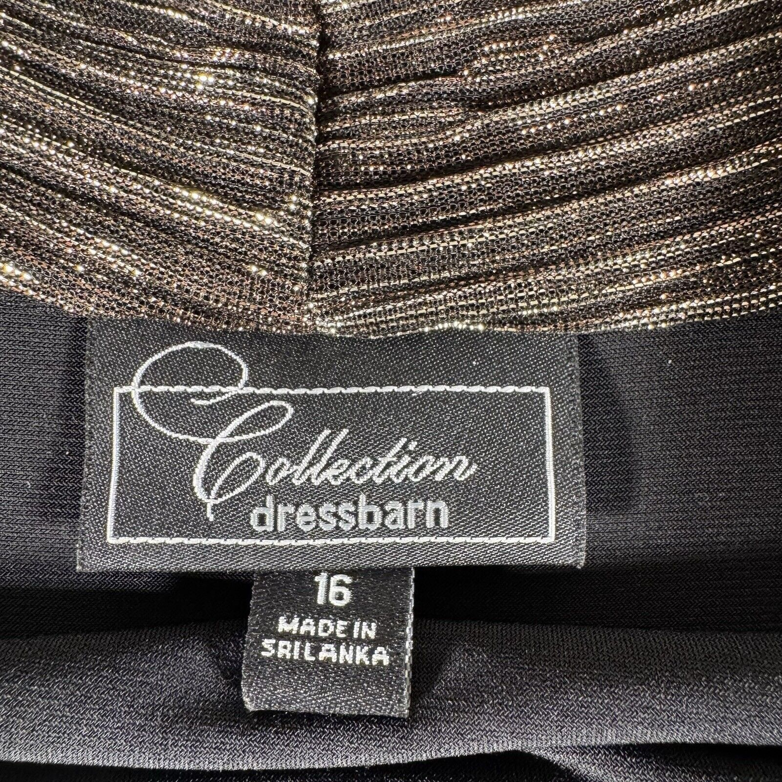 Other Dressbarn Dress Plus Size 16W Evening Wear Vintage 90s Y2K Size XXL / US 16-18 / IT 52-54 - 5 Thumbnail