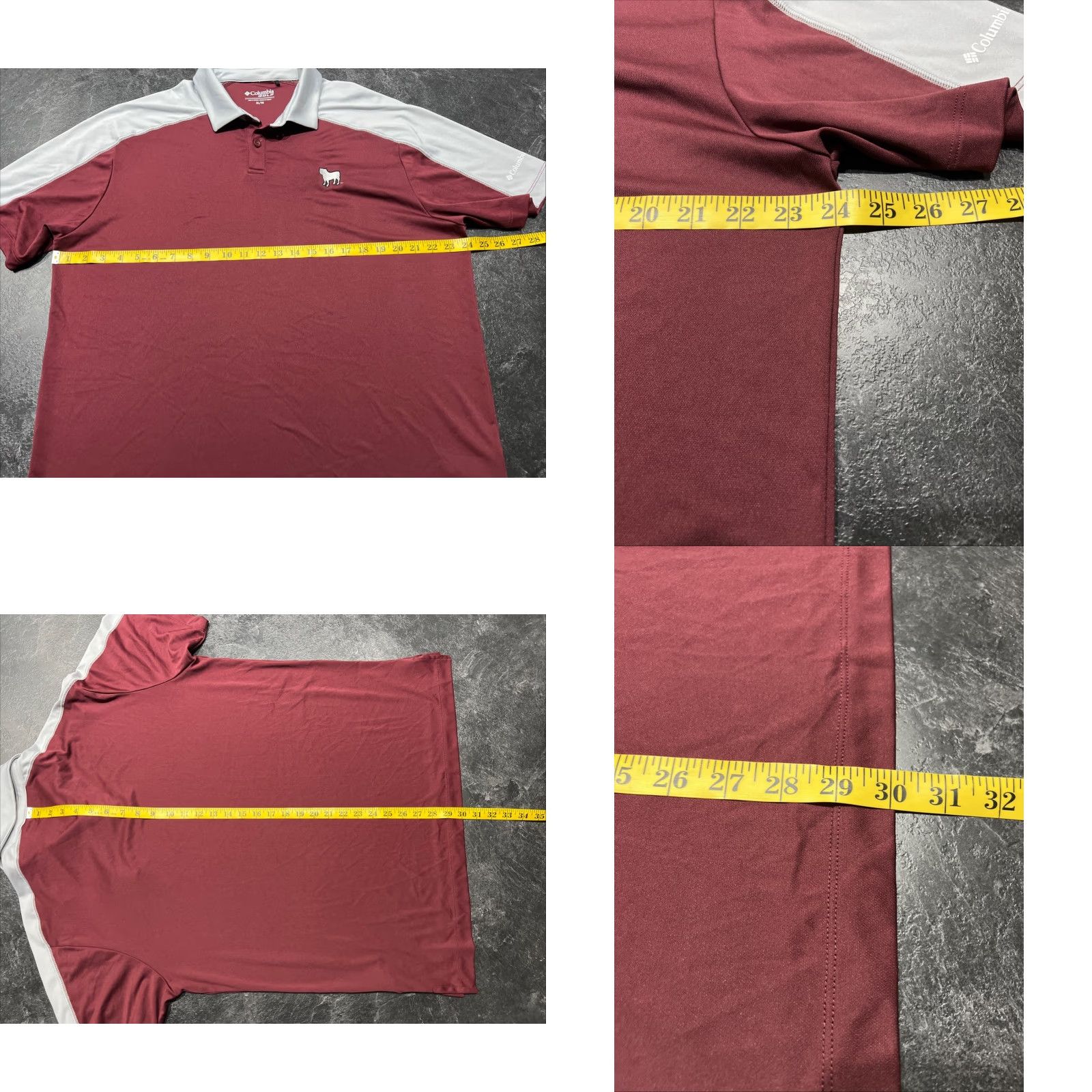 Vintage Columbia Polo Men XL Red Golf Polo Mens Size US XL / EU 56 / 4 - 8 Thumbnail