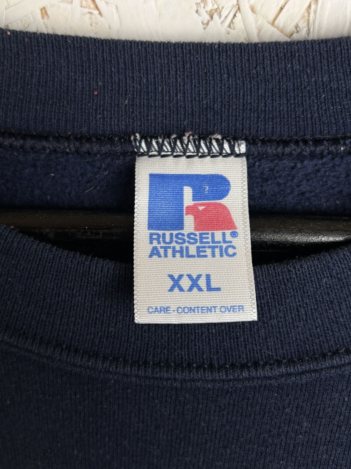 Russell Athletic 80s Vintage Russel Athletic Michigan University Sweatshirt Size US XXL / EU 58 / 5 - 7 Thumbnail