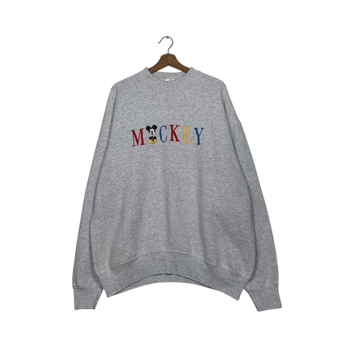 Mickey & Co. Vintage Mickey Embroidery Crewneck Sweatshirt Size US M / EU 48-50 / 2 - 1 Thumbnail
