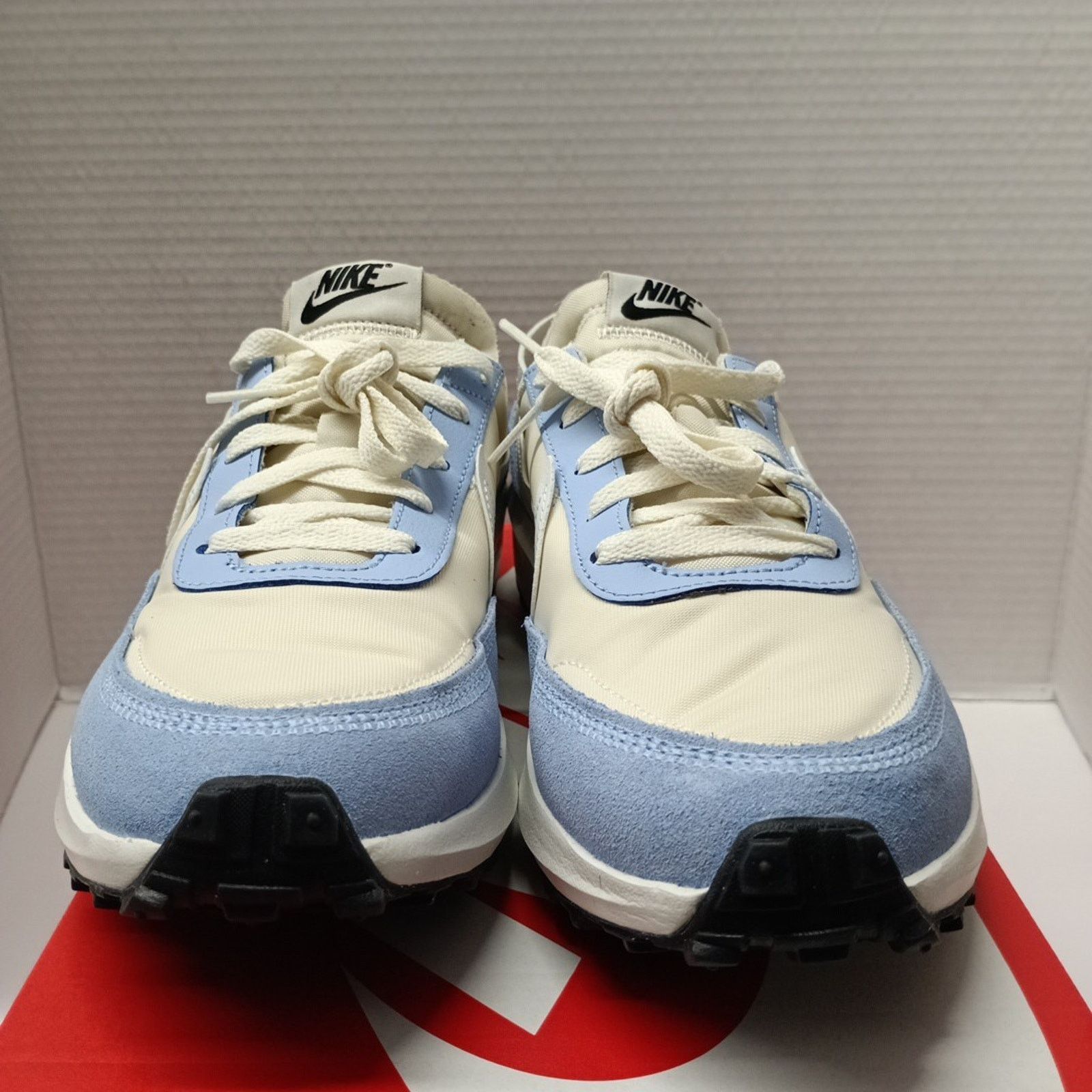 Nike Nike Waffle Debut Women's Size 9 Soft Pearl White Blue Size US 9 / IT 39 - 2 Thumbnail