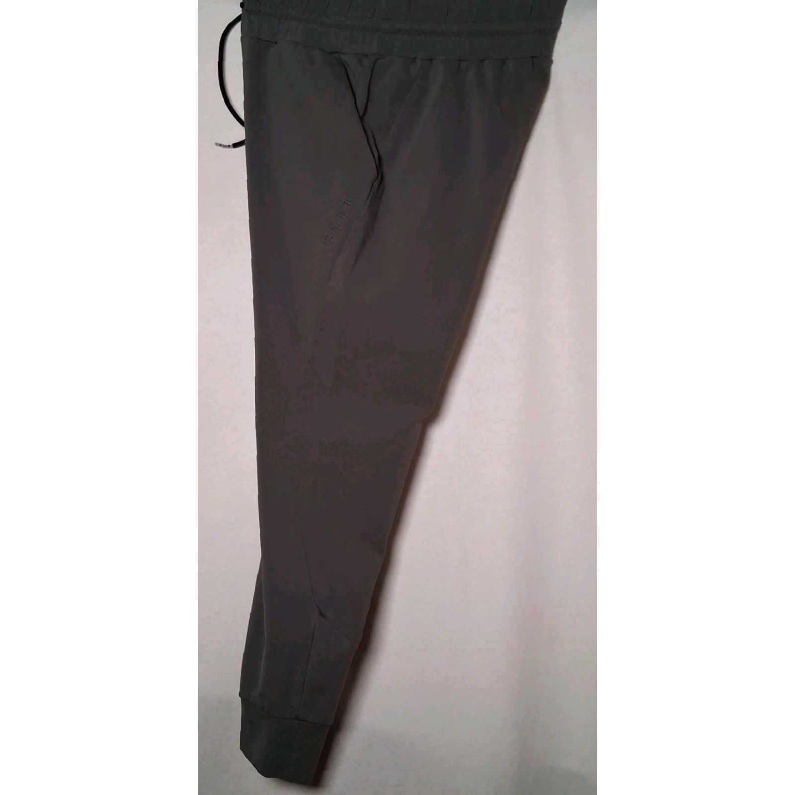 Vintage Bylt Active Jogger Pants Women Medium Athletic Activewear Fawn Gray Stretch Pockets Athletic Gym Work Out Jogger Mens Womens? Size 32" / US 10 / IT 46 - 6 Thumbnail