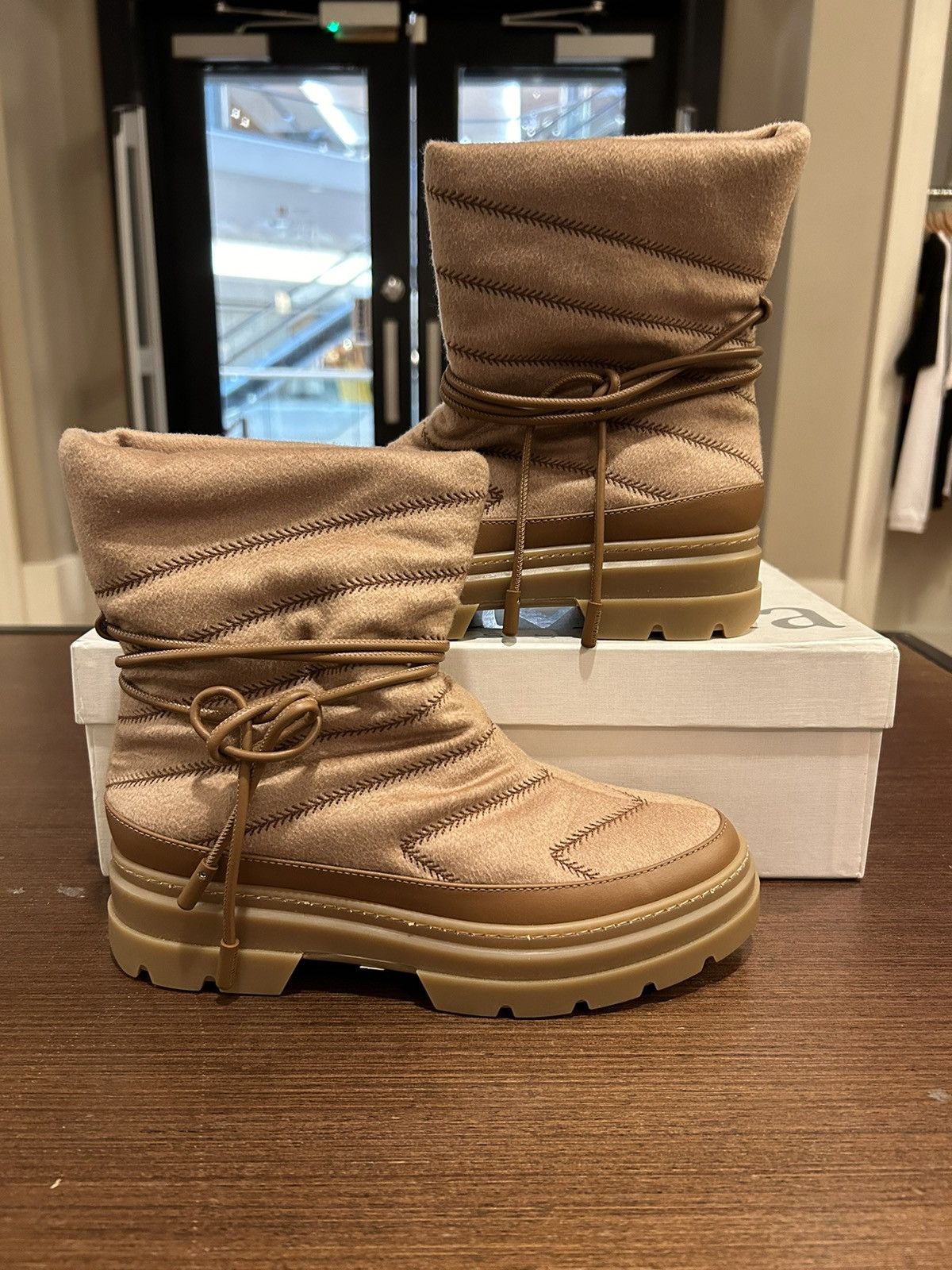 Max Mara Max Mara ‘Haze’ Boots Size US 7.5 / IT 37.5 - 1 Thumbnail