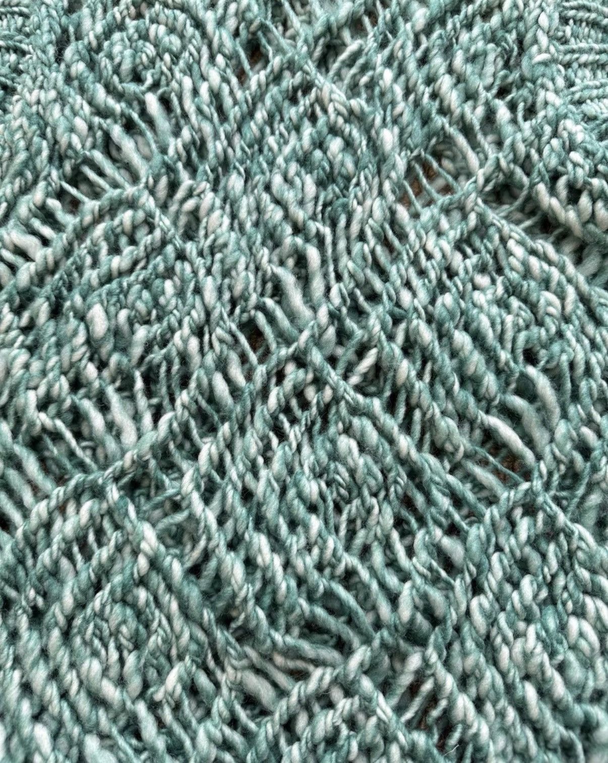 Namacheko Namacheko Green Marled Chunky Knit Sleeveless Vest K23 Size XL / US 12-14 / IT 48-50 - 4 Thumbnail