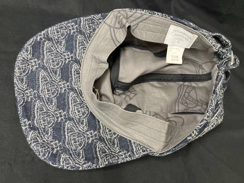 Vivienne Westwood Vivienne Westwood Cowboy Saturn logo old duck tongue hat Size ONE SIZE - 6 Thumbnail