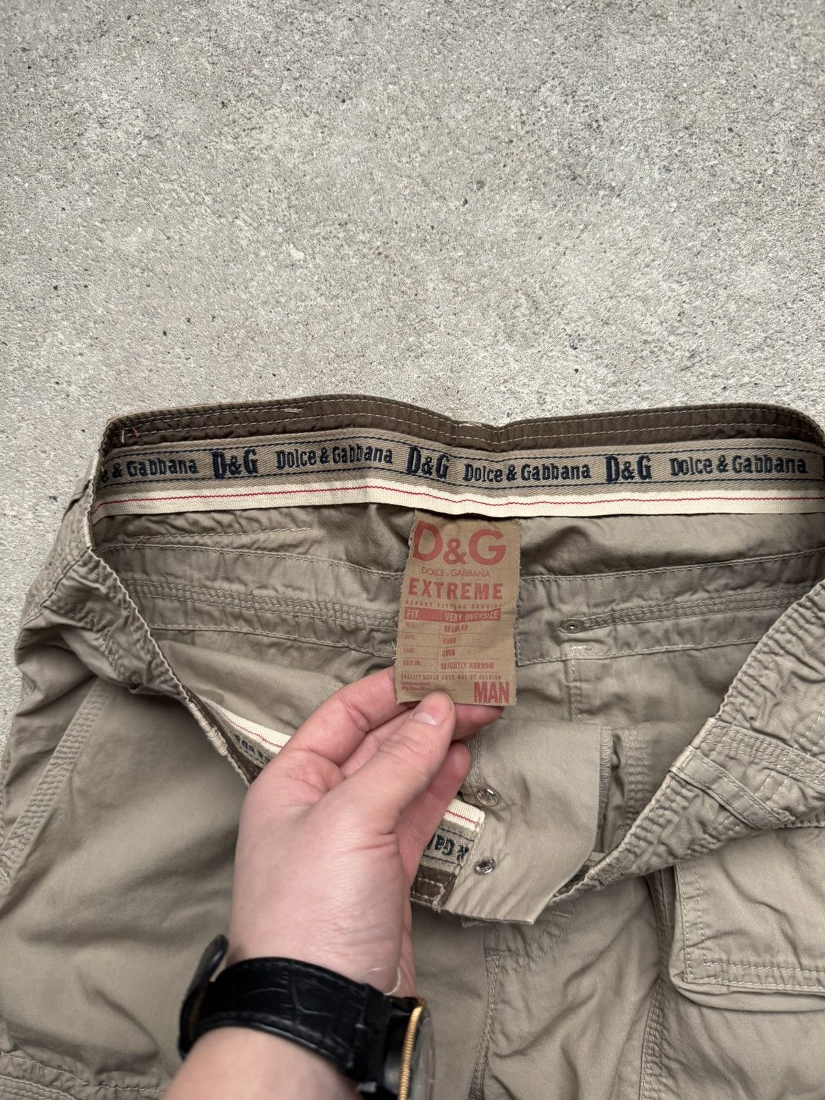 Dolce & Gabbana Archival Dolce&Gabbana Cargo Multipocket Pants Size US 30 / EU 46 - 11 Thumbnail