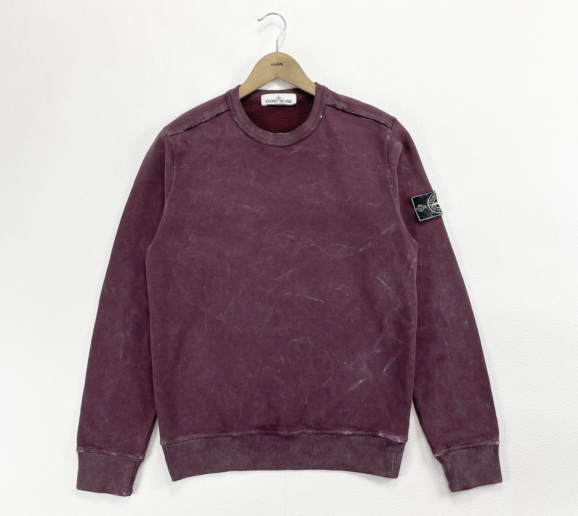 Stone Island Stone Island 17AW Frosted Hoodie Magenta S Size US S / EU 44-46 / 1 - 1 Thumbnail