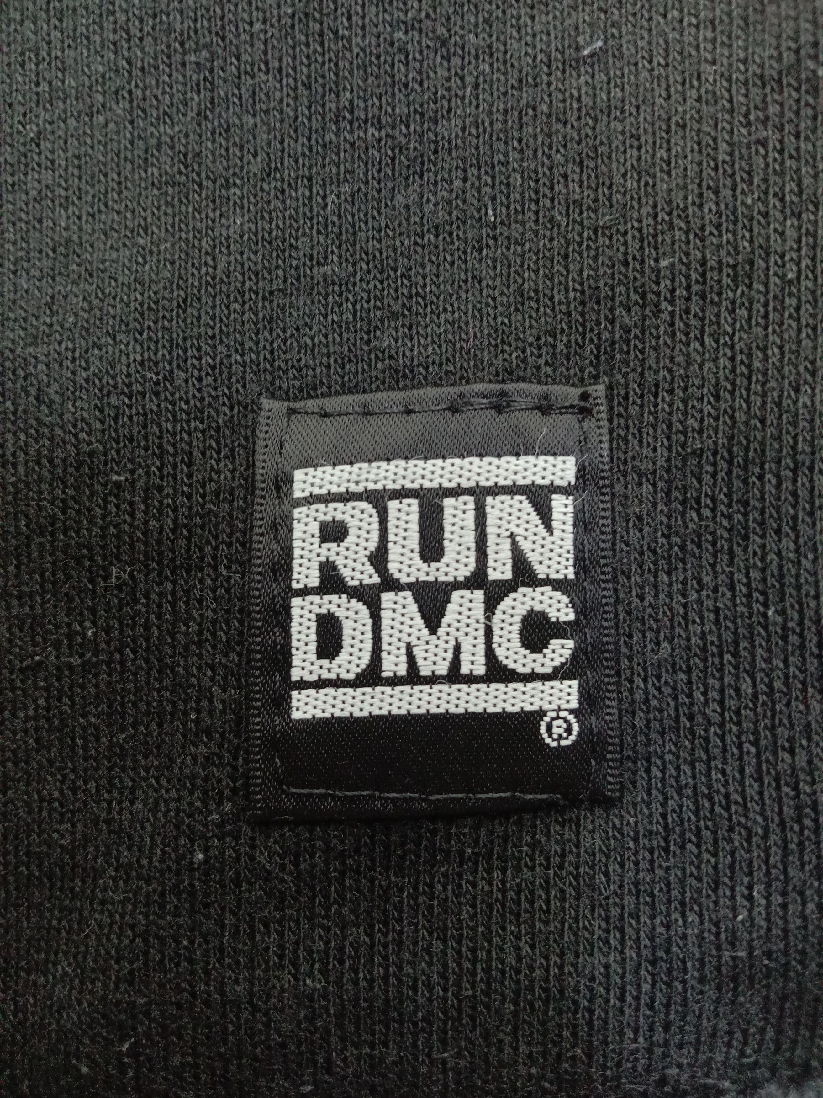 RUN DMC Vintage Run Dmc Black Jogger Pants Size US 33 - 11 Thumbnail