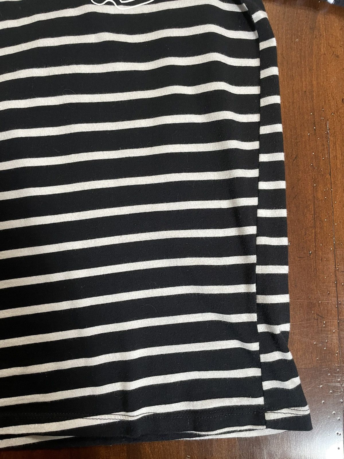 Revenge Revenge Striped Outline Logo Tee Size US M / EU 48-50 / 2 - 7 Thumbnail