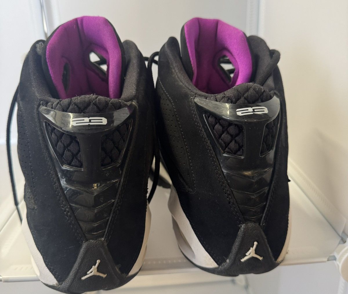 Jordan Brand Jordan B’Loyal Black Hyper Violet – Men’s Size 13 Size US 13 / EU 46 - 2 Thumbnail