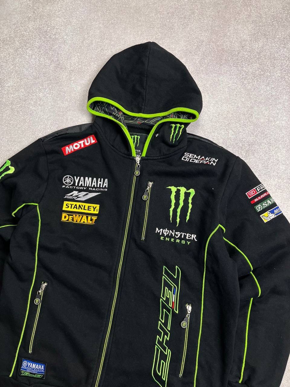 Vintage Vintage Monster Tech9 Yamaha Olympic Zip Jacket M Size US M / EU 48-50 / 2 - 4 Thumbnail