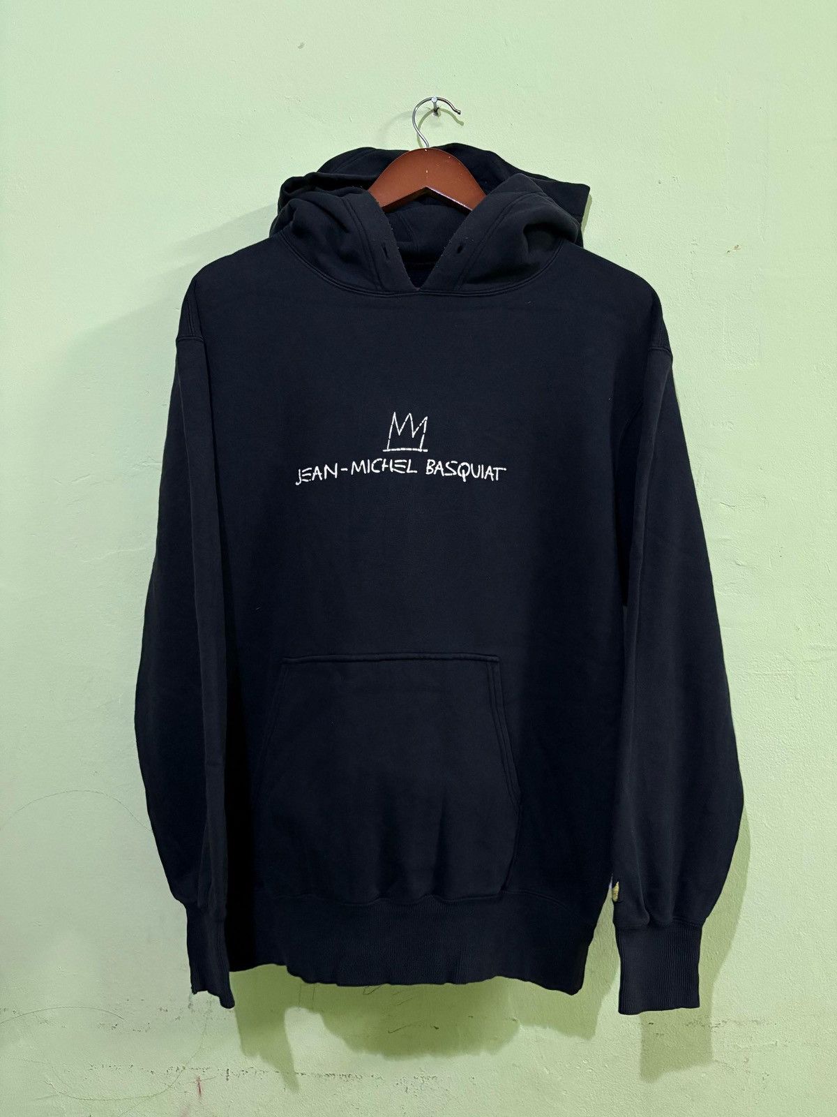 Jean-Michel Basquiat × Vintage VTG Jean micheal bisquat X Uniqlo Jersey Joe Wolcott Hoodie Size US L / EU 52-54 / 3 - 1 Thumbnail