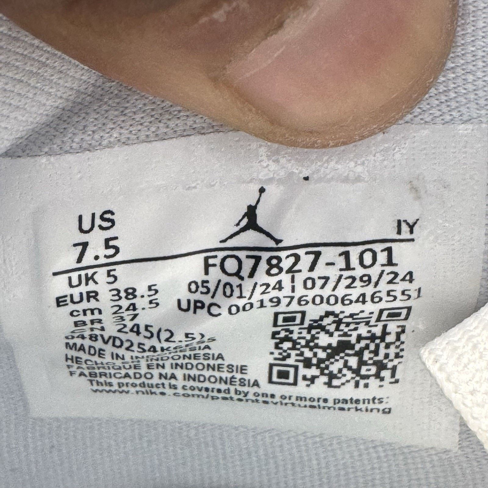 Jordan Brand Size 7.5 - Nike Air Jordan Legacy 312 Low Sail Football Grey Size US 7.5 / IT 37.5 - 6 Thumbnail