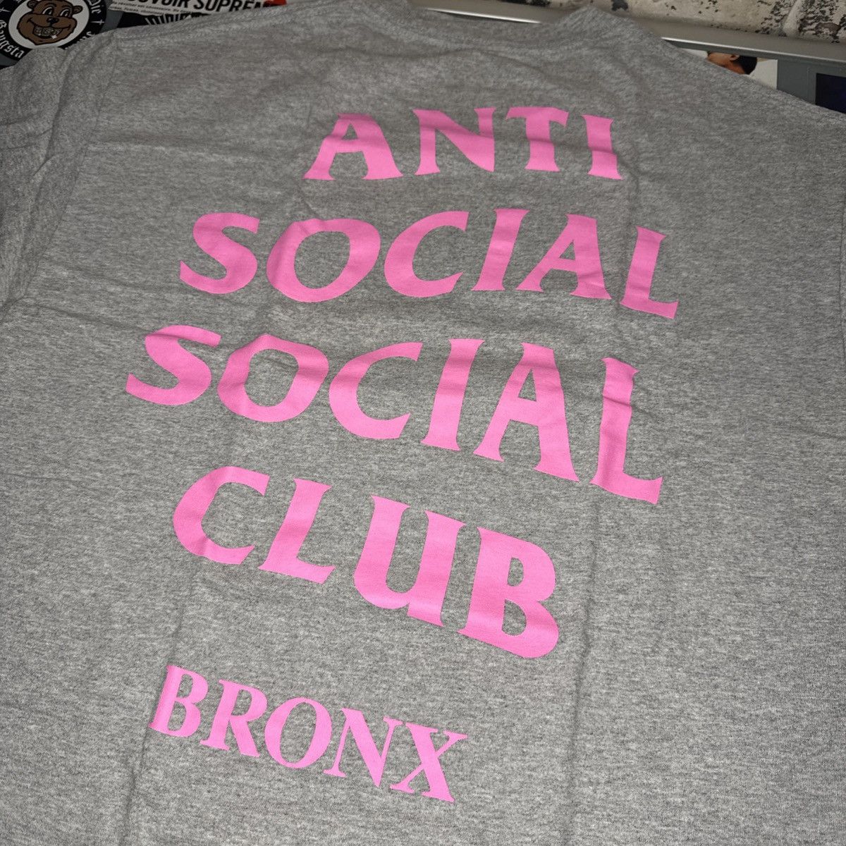 Anti Social Social Club Anti Social Social Club Bronx Tee Heather Gray Sz Large Size US L / EU 52-54 / 3 - 2 Thumbnail