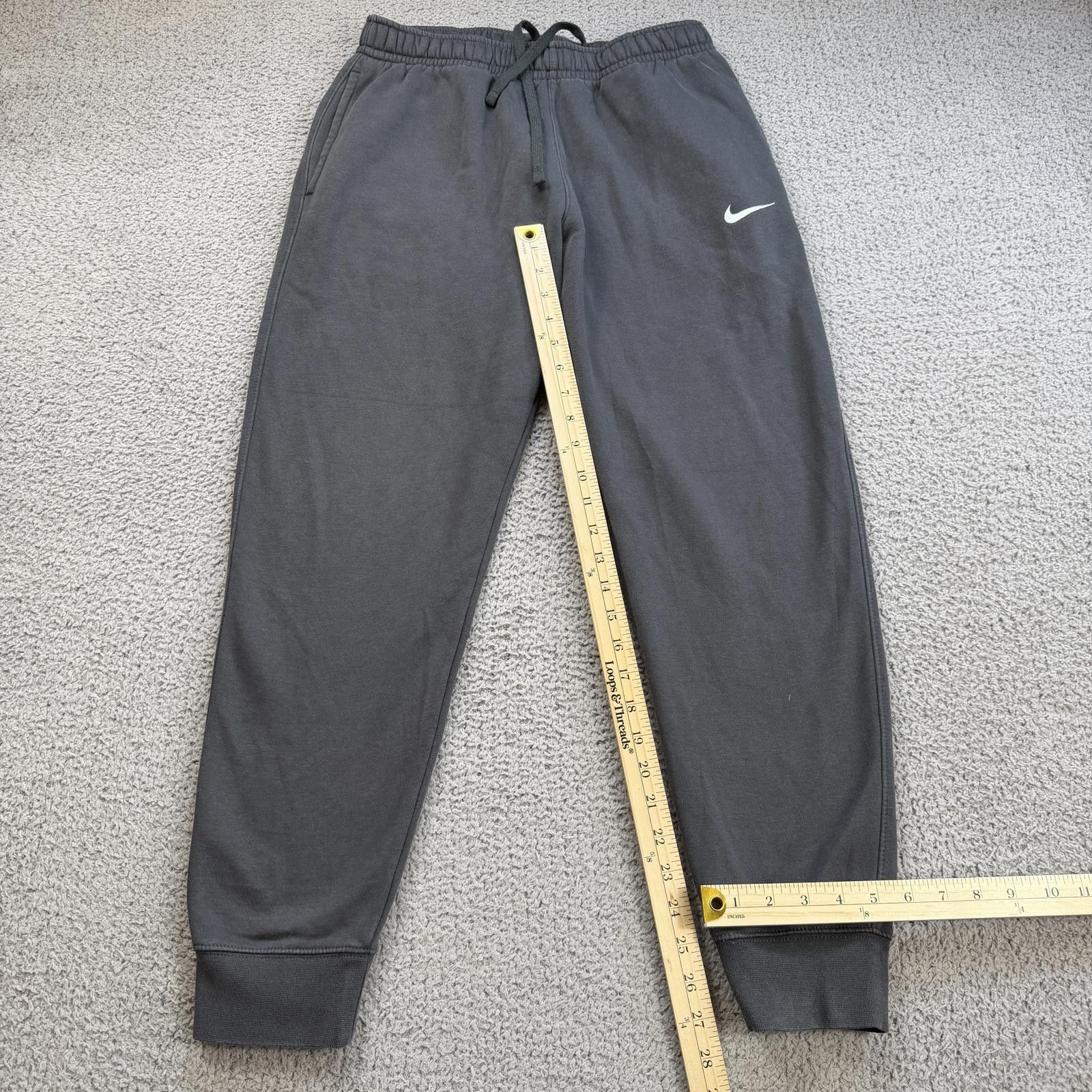 Nike Nike Sweatpants Mens Medium Gray Joggers Swoosh Logo Pants Size US 32 / EU 48 - 4 Thumbnail