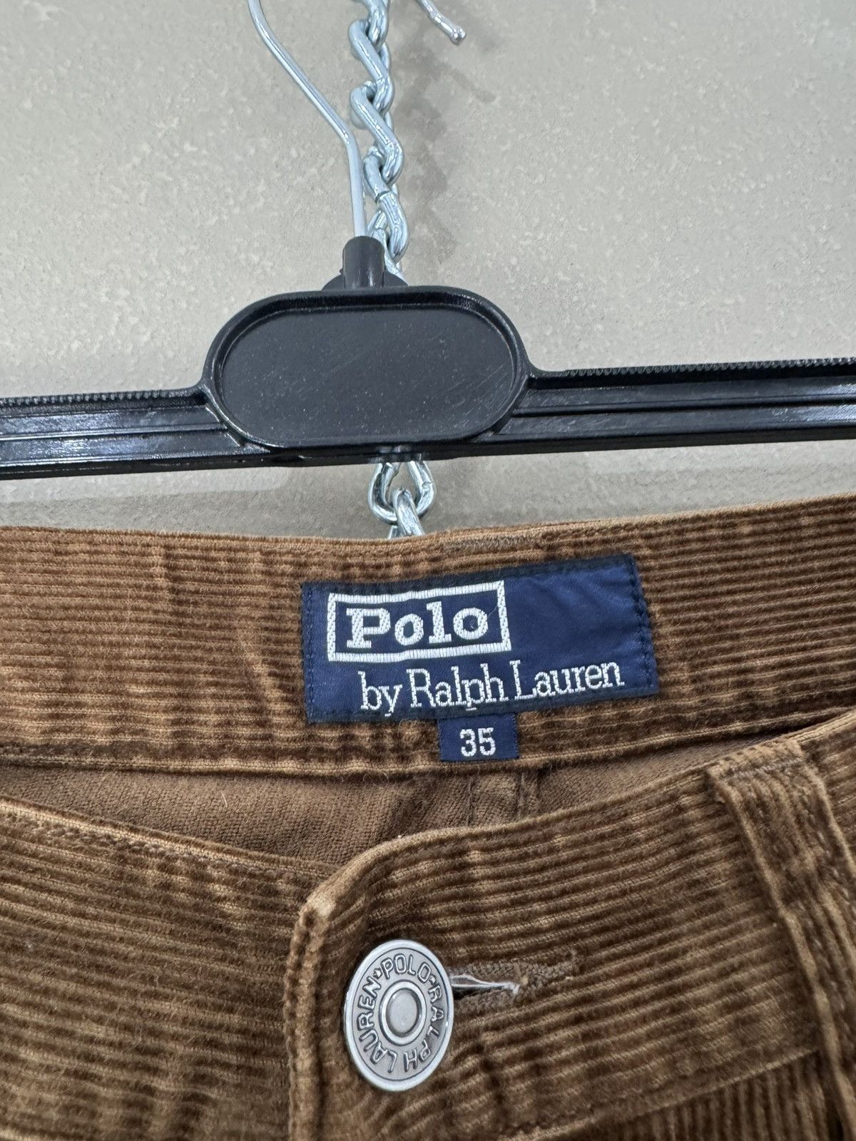 Polo Ralph Lauren Vintage Japan Edition Polo Ralph Lauren Corduroy Pants Size US 35 - 3 Thumbnail
