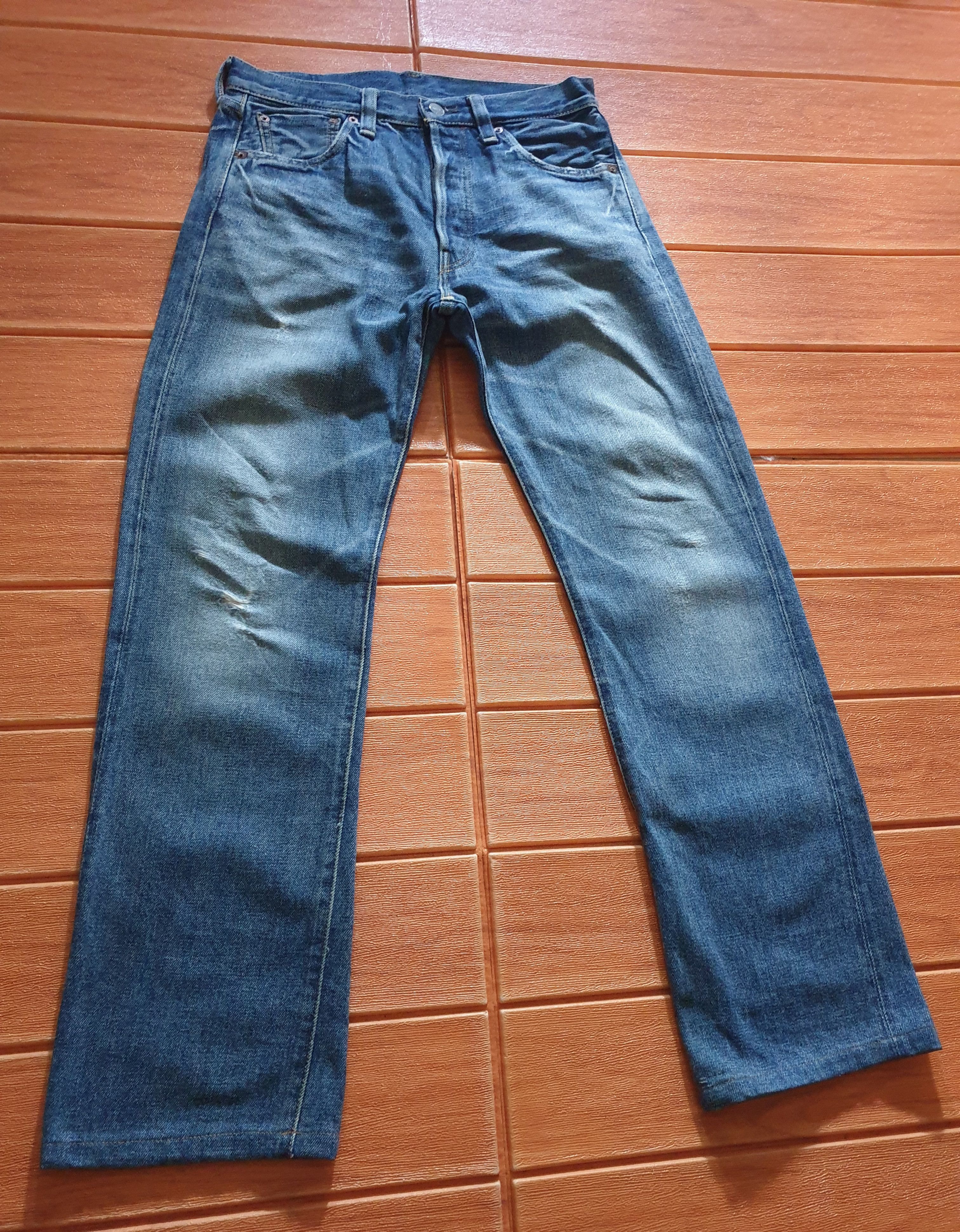 Levi's 💥Vintage levis lot 47501 selvedge denim pant Size US 29 - 6 Thumbnail