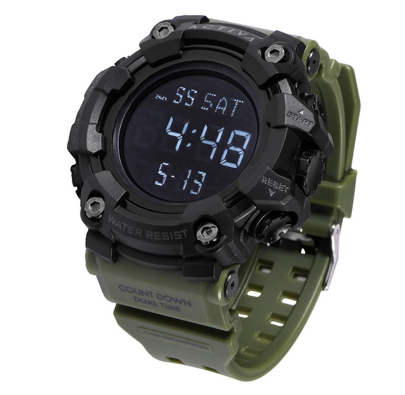 Invicta Activa X INVICTA Digital 56mm Watch Army Green Size 46 - 1 Thumbnail