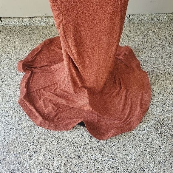 Vintage Bee Queen by Reseda Maxi Event Embellished Fall Orange Sz 12 Size XL / US 12-14 / IT 48-50 - 5 Thumbnail