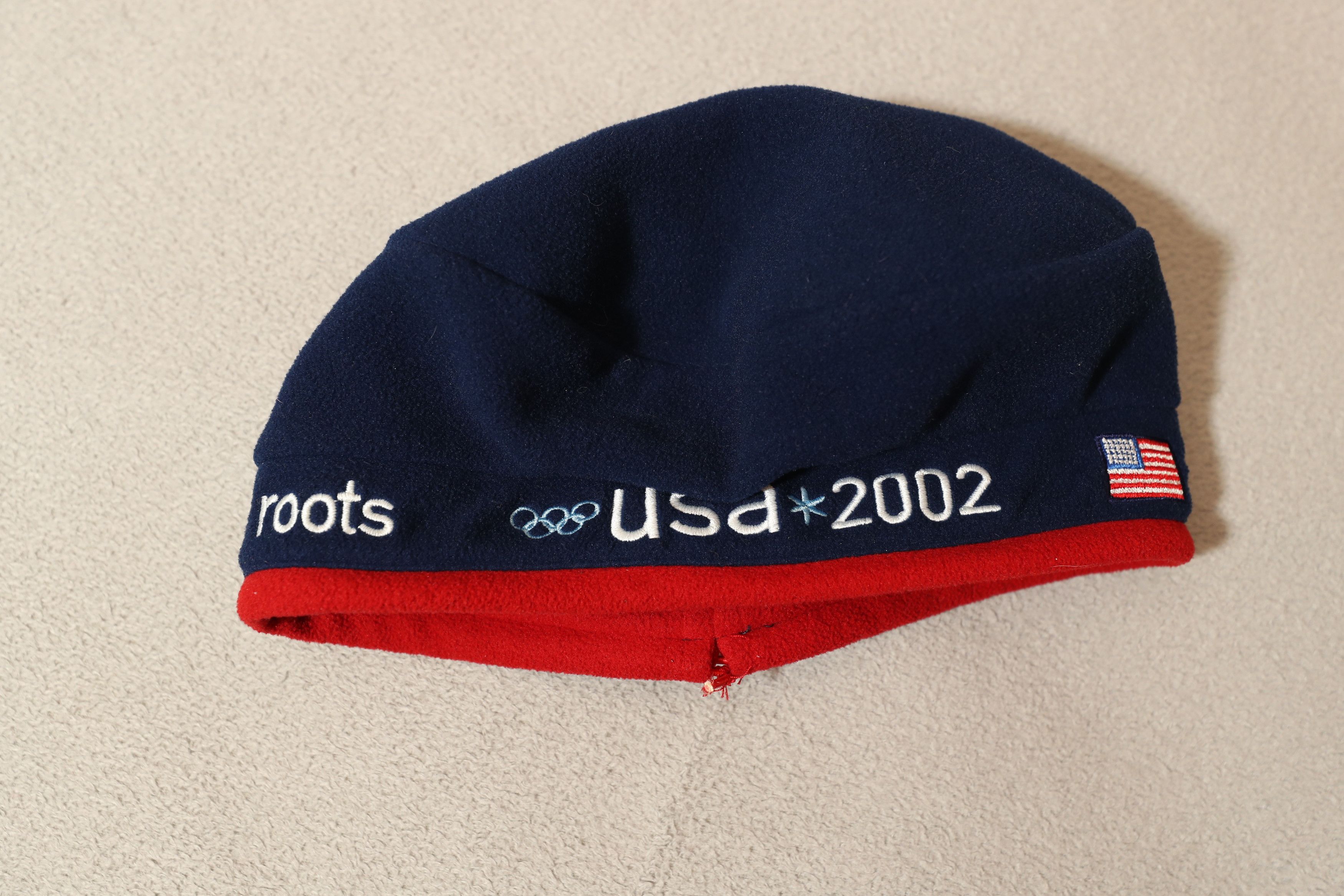 Roots Roots USA 2002 Olympic Beanie (OS) Size ONE SIZE - 5 Thumbnail