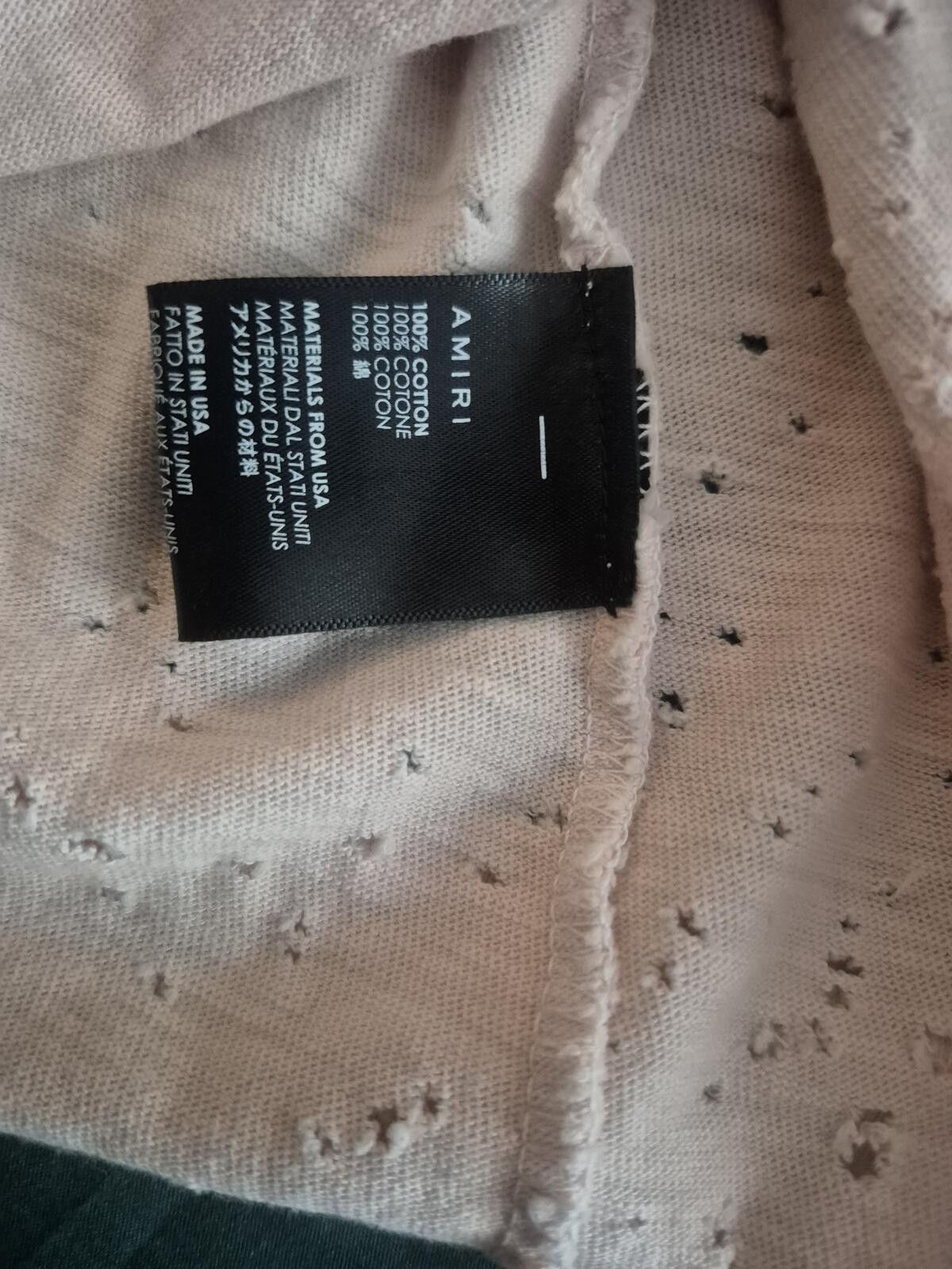 Amiri Amiri Womens Pink Shirt Size Small $350 MSRP Size ONE SIZE - 6 Thumbnail