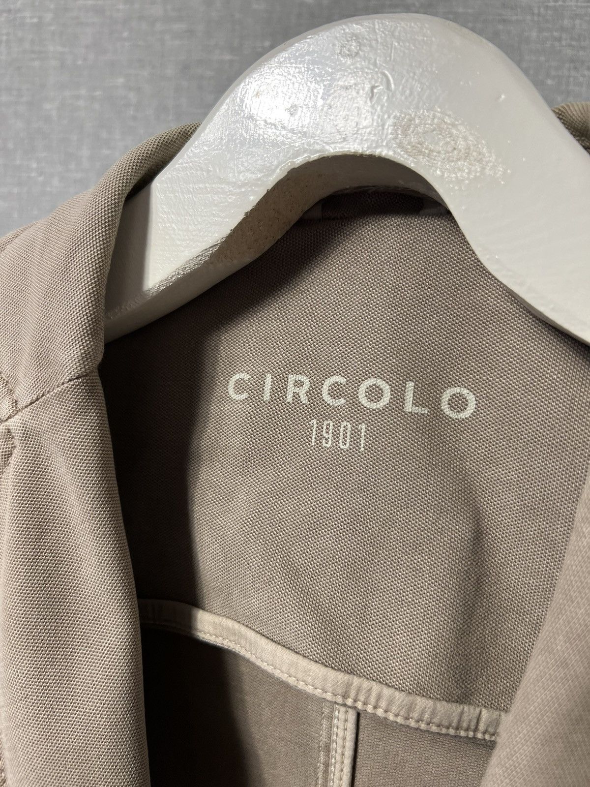 Circolo 1901 Circolo 1901 Proudly Easy Blazer Jacket Cotton & Lycra Size 40R - 8 Thumbnail