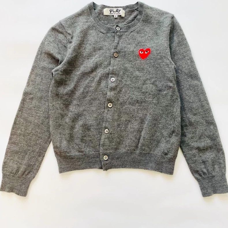 Comme des Garcons Comme Des Garcons Classic wool cardigan with diagonal butt Size M / US 6-8 / IT 42-44 - 1 Thumbnail
