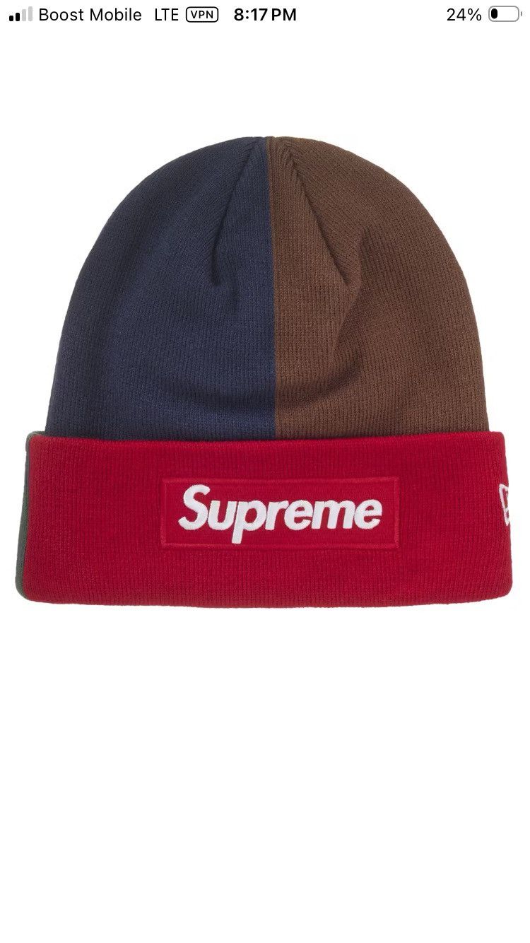 Supreme Supreme New Era Logo Beanie Multicolor Size ONE SIZE - 3 Thumbnail