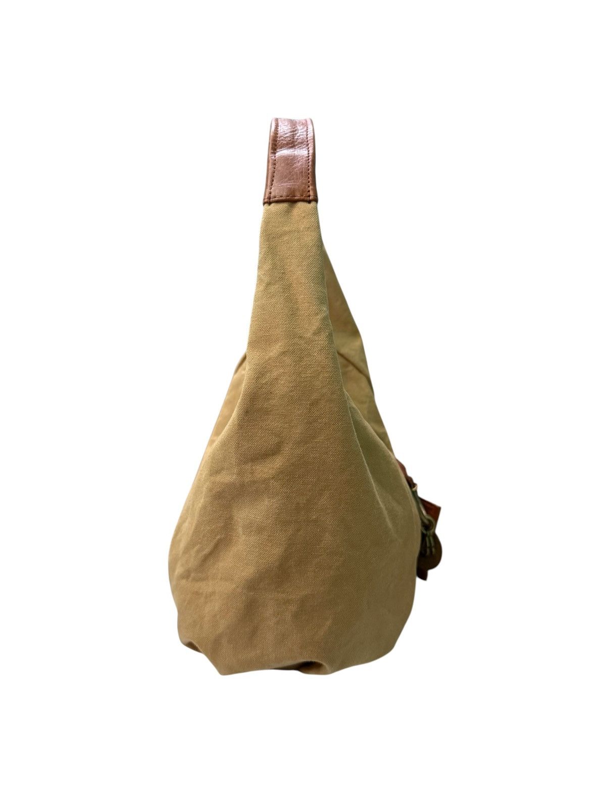 Japanese Brand RARE CLUETO KOBE CANVAS HOBO BAG Size ONE SIZE - 7 Thumbnail