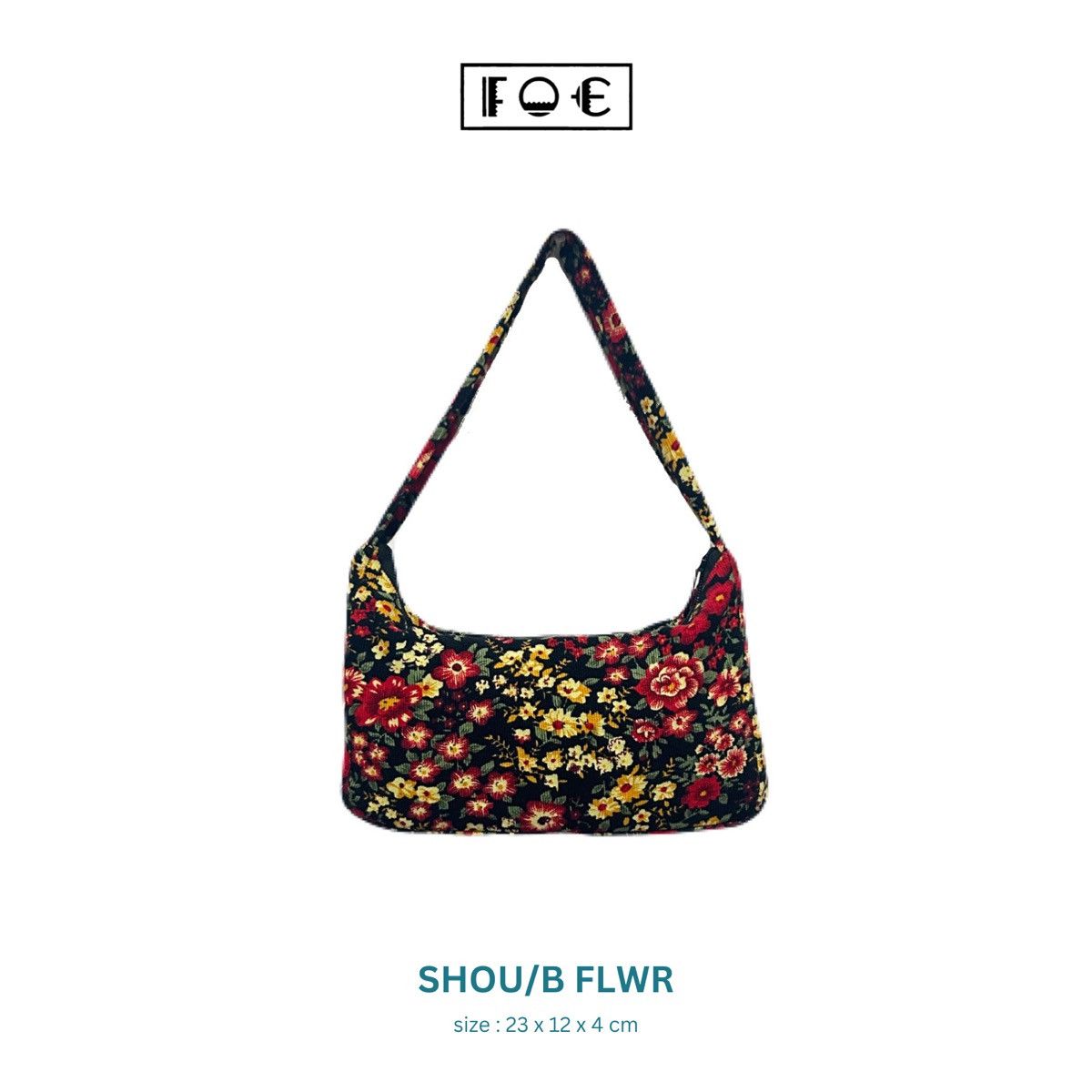 Vintage Flower Shoulder Bag Size ONE SIZE - 1 Thumbnail