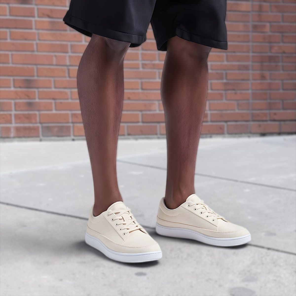 Allbirds Allbirds Men’s Natural White Canvas Pacer Sneakers Sz 11 Size US 11 / EU 44 - 2 Thumbnail