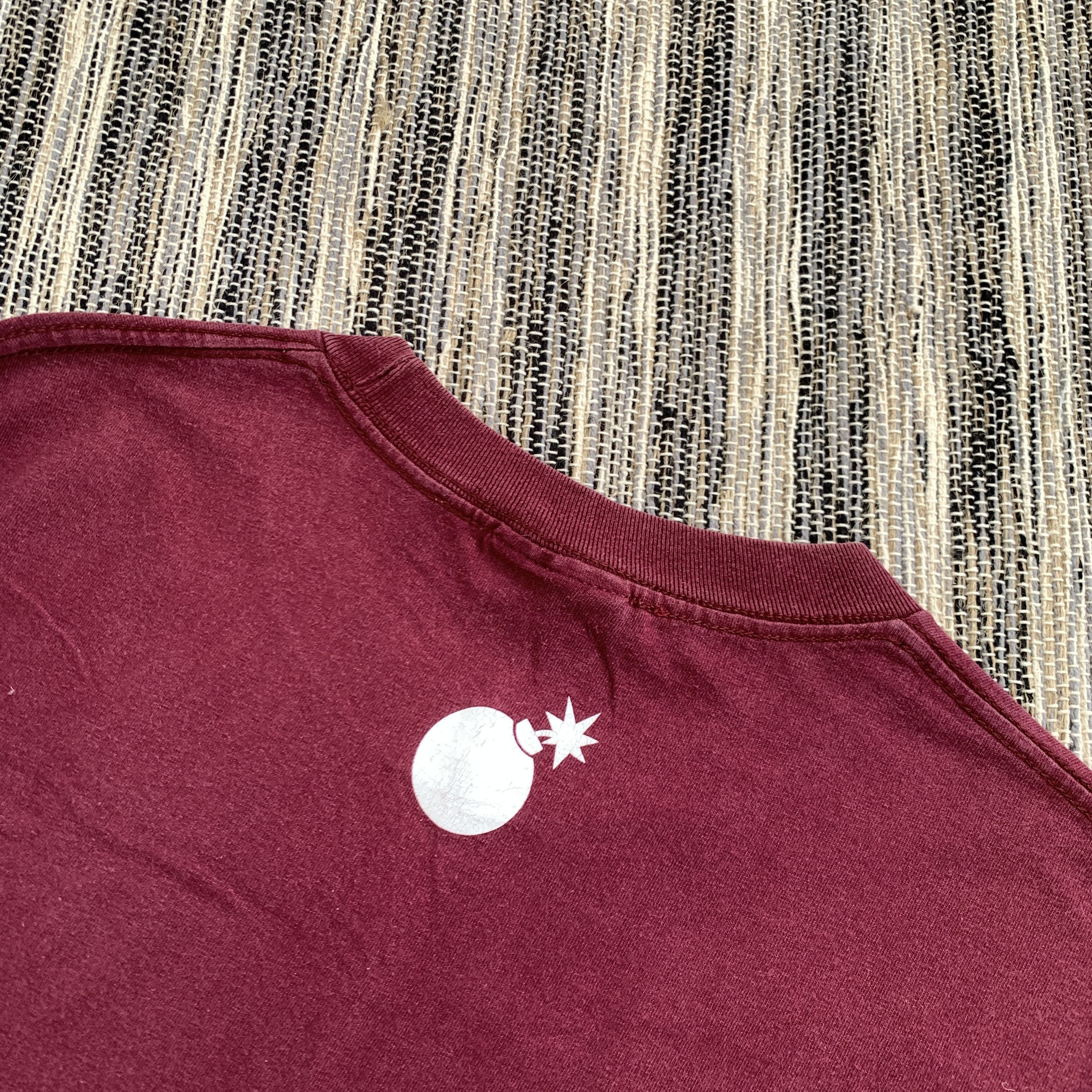 Other Vintage The Hundreds 90s Graphic Burgundy Red Tee Shirt Size US L / EU 52-54 / 3 - 6 Thumbnail