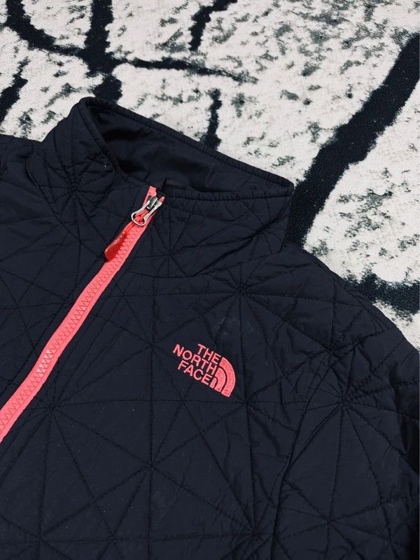 The North Face The North Face Tnf Quilted Down Jacket Black Pink M Logo Size M / US 6-8 / IT 42-44 - 3 Thumbnail