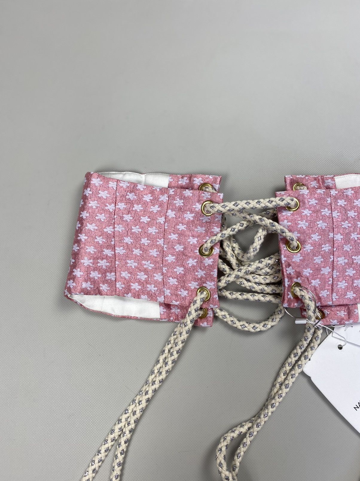 Designer × Natasha Zinko BNWT! Natasha Zinko Brocade Corset Belt size US 0 / IT 38 Size ONE SIZE - 16 Thumbnail
