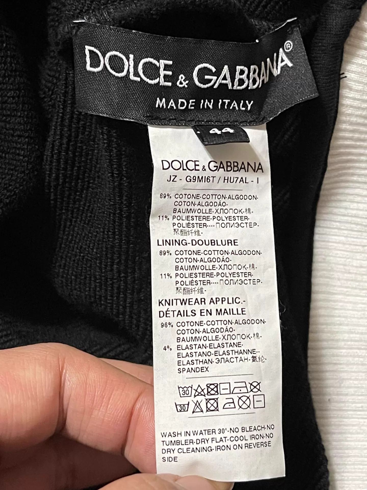 Dolce & Gabbana DG Hoodie 44 (Italy, New with Tags, Dropped Shoulder) Size US S / EU 44-46 / 1 - 6 Thumbnail