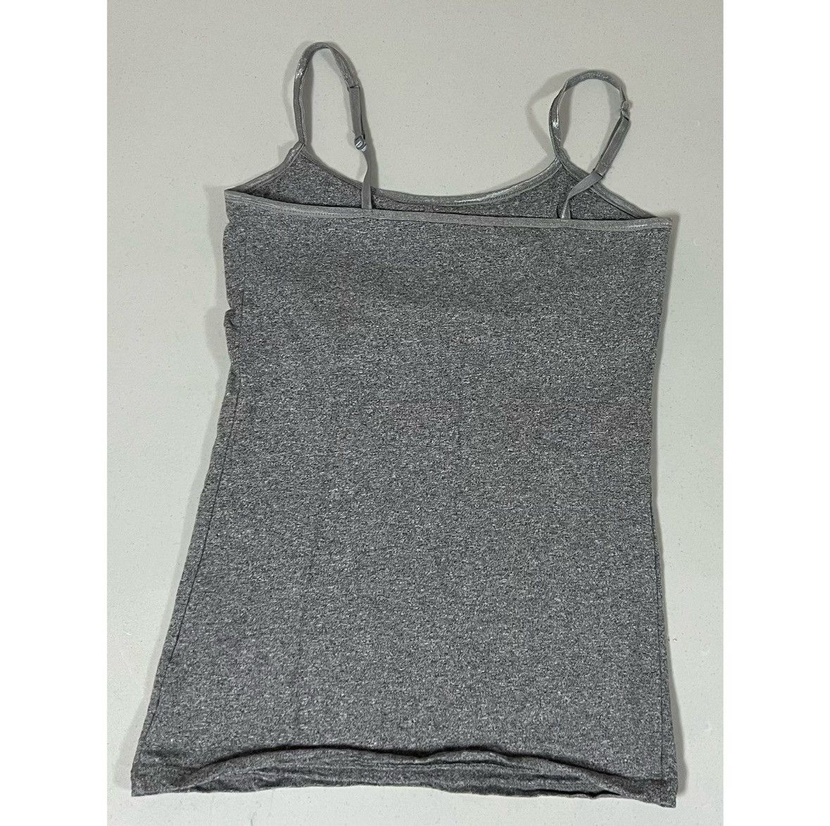 Sonoma SO Gray Grey Cami Shelf-Bra Camisole Tank Top Shirt Size S 🩶 Size S / US 4 / IT 40 - 4 Thumbnail