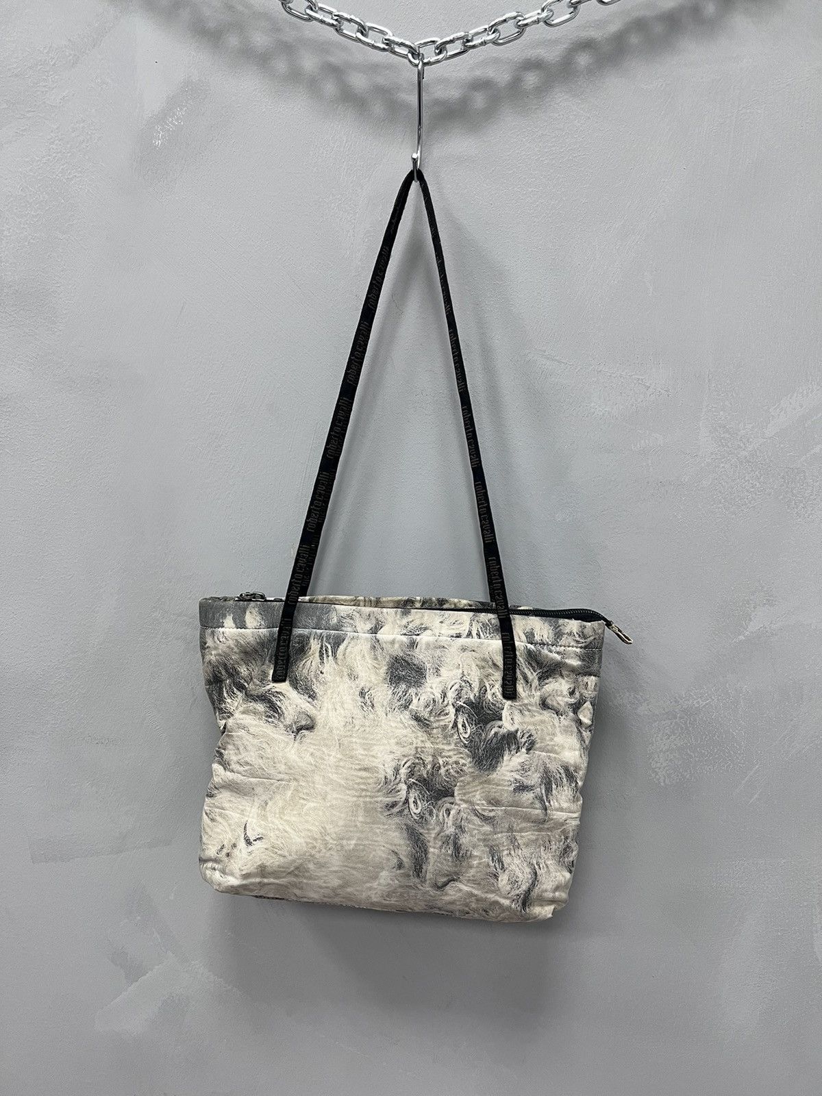 Roberto Cavalli × Vintage ARCHIVE ABSTRACT PRINT ROBERTO CAVALLI SHOULDER BAG Size ONE SIZE - 1 Thumbnail